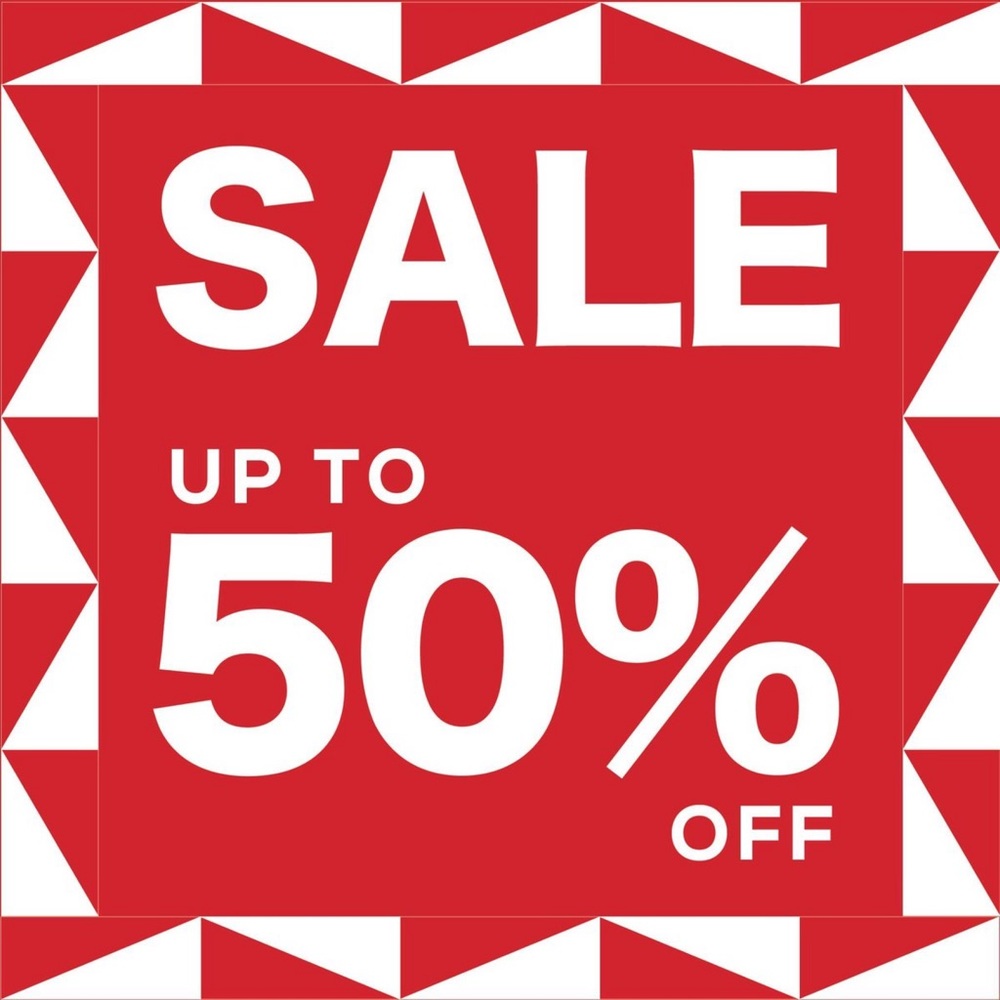 Clearance Sale up to 50% Off